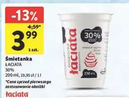 Intermarche Śmietana 30% Łaciata oferta