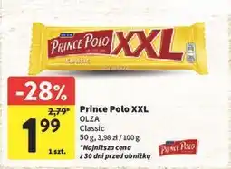 Intermarche Wafelek classic Prince Polo Xxl oferta