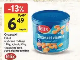 Intermarche Orzeszki ziemne smażone i solone Felix oferta
