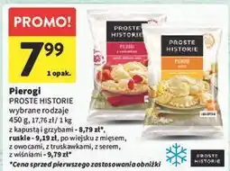 Intermarche Pierogi z wiśniami Iglotex Proste Historie oferta
