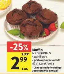 Intermarche Muffin z podwójną czekoladą oferta