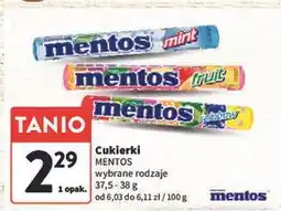 Intermarche Dropsy rainbow Mentos Classic oferta