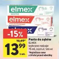 Intermarche Pasta do zębów Elmex Enamel Professional oferta