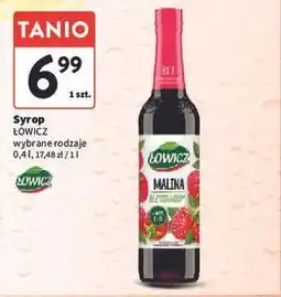Intermarche Syrop malinowy Łowicz oferta