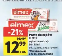 Intermarche Pasta do zębów dla dzieci 0-6 Elmex oferta