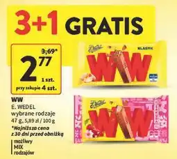 Intermarche Baton kwiat wiśni E. Wedel Ww oferta