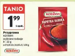 Intermarche Papryka słodka mielona Kotanyi oferta