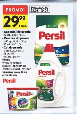 Intermarche Kapsułki do prania 4in1 deep clean color Persil Discs oferta