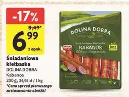 Intermarche Kiełbaski śniadaniowe Dolina Dobra oferta