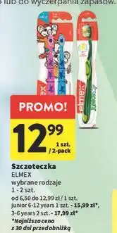 Intermarche Szczoteczka do zębów miękka 3-6 Elmex oferta