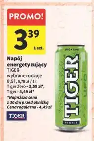 Intermarche Napój newschool classic Tiger Energy Drink oferta