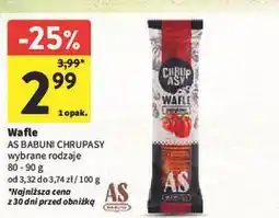 Intermarche Wafle paprykowe Chrupasy oferta