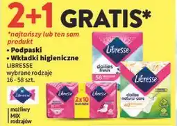 Intermarche Wkładki higieniczne normal duo-pack Libresse Daily Fresh oferta