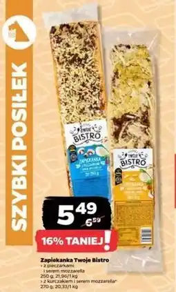 Netto Zapiekanka z kurczakiem Twoje Bistro oferta