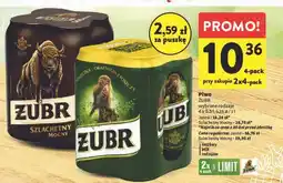 Intermarche Piwo Żubr 1768 oferta