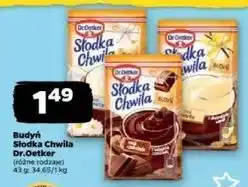Netto Budyń czekoladowy Dr. Oetker Słodka Chwila oferta