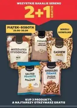 Netto Orzeszki ziemne prażone w łupinie Sereno oferta