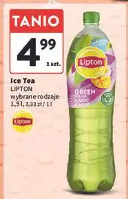 Intermarche Herbata mrożona mango Lipton Green Ice Tea oferta