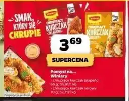 Netto Chrupiący kurczak serowy Winiary Pomysł Na oferta