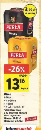 Intermarche Piwo Perła Mocna oferta