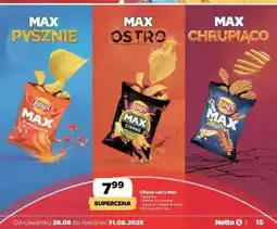 Netto Chipsy chilli & lime Lay's Max Strong oferta
