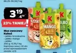 Netto Mus jabłko Kubuś oferta
