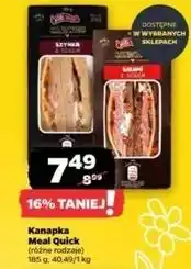 Netto Kanapka salami z serem Meal Quick Sandwich oferta