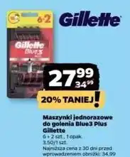 Netto Maszynka do golenia Gillette Blue 3 Plus oferta