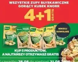 Netto Kremowy rosół z grzankami Knorr Gorący Kubek oferta