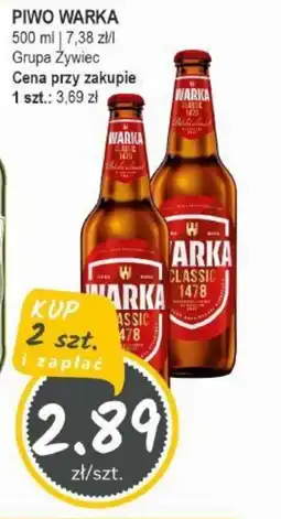 Słoneczko Piwo warka grupa żywiec oferta