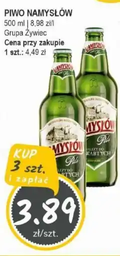 Słoneczko Piwo namysłów grupa żywiec oferta