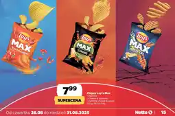 Netto Chipsy Lay's Max oferta