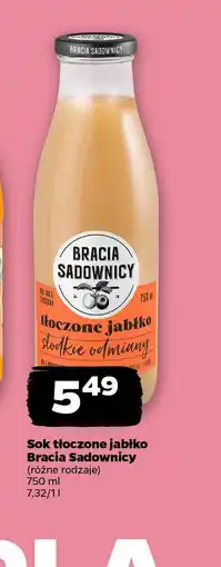 Netto Sok tłoczone jabłko Bracia Sadownicy oferta