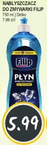 Słoneczko Nabłyszczający do zmywarki filip delko oferta