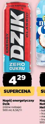 Netto Napój energetyczny Dzik oferta