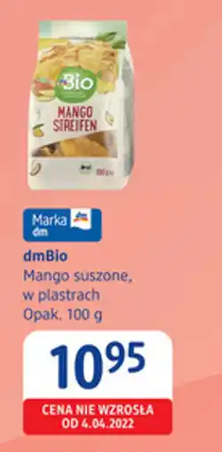 dm drogerie markt dmBio Mango suszone, w plastrach oferta