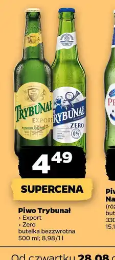 Netto Piwo Trybunał oferta