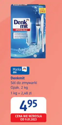 dm drogerie markt Denkmit Sól do zmywarki oferta