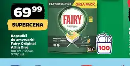 Netto Kapsułki do zmywarki Fairy Original All in One oferta