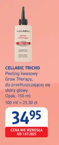 dm drogerie markt Cellabic tricho peeling kwasowy grow therapy oferta