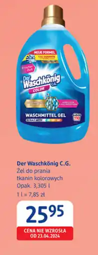 dm drogerie markt Der waschkönig c.g. żel do prania tkanin kolorowych oferta