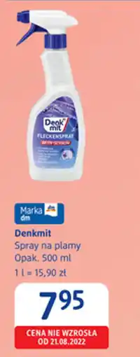 dm drogerie markt Denkmit Spray na plamy oferta