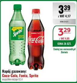 Eurocash Napój gazowany: Coca-Cola, Fanta, Sprite oferta