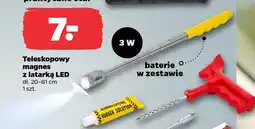 Netto Teleskopowy magnes z latarką LED oferta