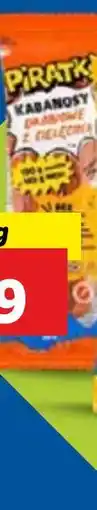 Lidl Kabanosy drobiowe z cielęciną Piratki oferta