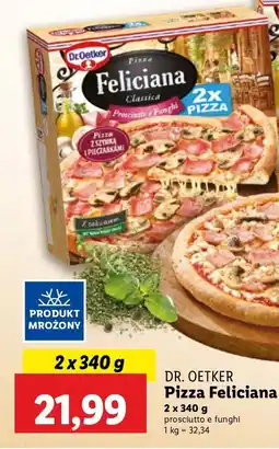 Lidl Pizza Feliciana Dr. Oetker oferta
