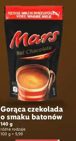 Lidl Czekolada do picia Mars Hot Chocolate oferta