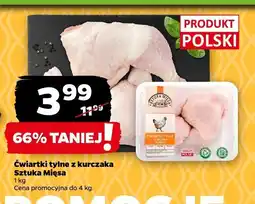 Netto Mięso ćwiartki tylne z kurczaka Sztuka Mięsa oferta