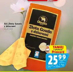 Prim Market Ser Złota Gouda z dziurami Olecko oferta