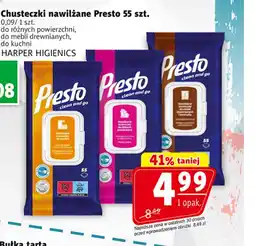 Prim Market Chusteczki nawilżane Presto oferta